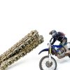 420 X-Ring Chain 140 Links Gold GOLKNHA Roller Chain for TaoTao Baja-2