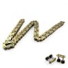 420 X-Ring Chain 140 Links Gold GOLKNHA Roller Chain for TaoTao Baja-6