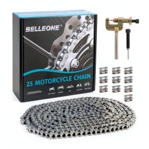 #25 Roller Chain Vautoparts 480‑Link Carbon Steel for Go‑Karts & Bikes-0