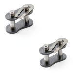 PGN #80H Carbon Steel Roller Chain 1" Pitch Single Strand RC-80H-CL/2-0