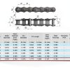 Jeremywell ANSI 100H Duty Roller Chain 10 ft with 1 Connecting Link-2