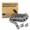 ANSI Chain #40SS 10ft Stainless Steel Roller Chain by PGN-0