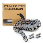 ANSI Chain #40SS 10ft Stainless Steel Roller Chain by PGN-0