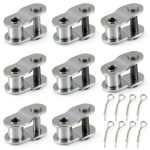 35 Roller Chain Offset Link 8pcs Xthrotsenk Alloy Steel Blackened-0