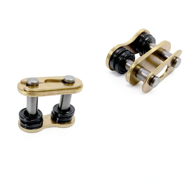 420 X-Ring Chain 140 Links Gold GOLKNHA Roller Chain for TaoTao Baja-4