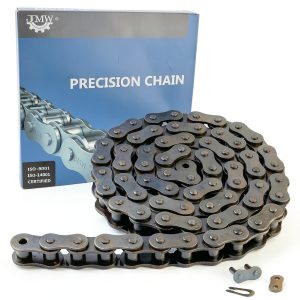 Jeremywell ANSI 100H Duty Roller Chain 10 ft with 1 Connecting Link-0