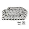 ANSI #40SS 08A Steel Roller Chain 10ft Gudwells Rust Resistant-5