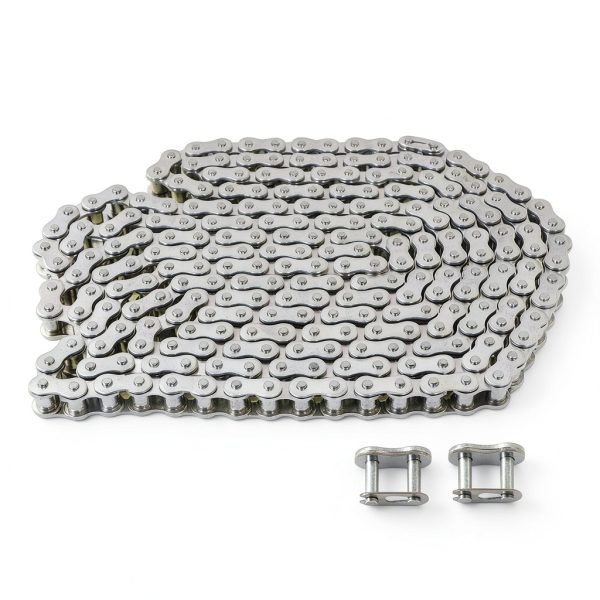 ANSI #40SS 08A Steel Roller Chain 10ft Gudwells Rust Resistant-5