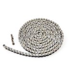 ANSI #40SS 08A Steel Roller Chain 10ft Gudwells Rust Resistant-0