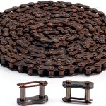 Roller Chain CO-Z #41 10 ft Carbon Steel for Gate Openers-0