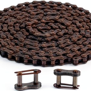 Roller Chain CO-Z #41 10 ft Carbon Steel for Gate Openers-0