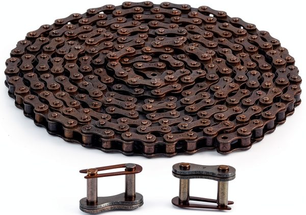 Roller Chain CO-Z #41 10 ft Carbon Steel for Gate Openers-0