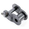 uxcell 10Pcs #60 Chain Offset Half Link Roller - 3/4" Carbon Steel-3