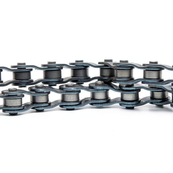 uxcell 10Pcs #60 Chain Offset Half Link Roller - 3/4" Carbon Steel-5