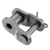 uxcell 10Pcs #60 Chain Offset Half Link Roller - 3/4" Carbon Steel-2