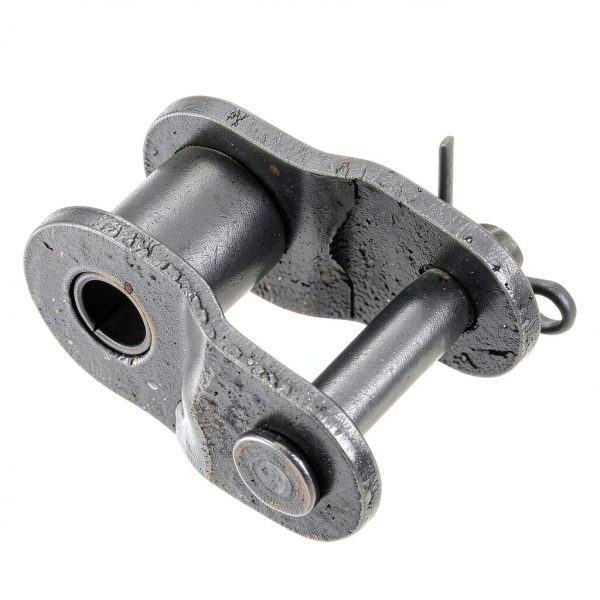 uxcell 10Pcs #60 Chain Offset Half Link Roller - 3/4" Carbon Steel-2