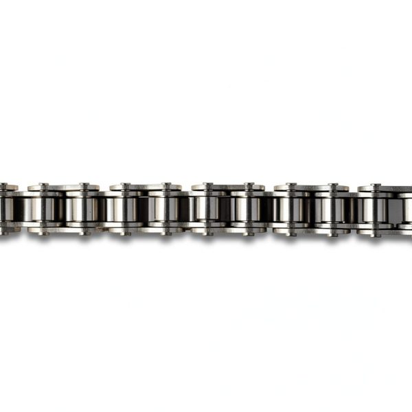 ANSI #40SS 08A Steel Roller Chain 10ft Gudwells Rust Resistant-2