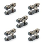 PGN Heavy Duty Roller Chain Connecting Links #60H 5 Pack-0