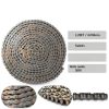 Tandefio #41 20 ft Roller Chain for Gate Openers Carbon Steel 2 Link-1