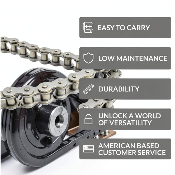 Roller Chain Puller Holder Tool PGN Ultra‑Durable Steel for #60-100-1