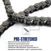 Jeremywell 40 Roller Chain 10 Feet with 2 Connecting Links for Go Karts, Mini Bikes, Scooters, ATV, MTV, Dirt Bike and Other Industrial Machinery-4