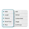 Roller Chain PGN #35 10ft Carbon Steel for Bicycles Mini Bikes-4