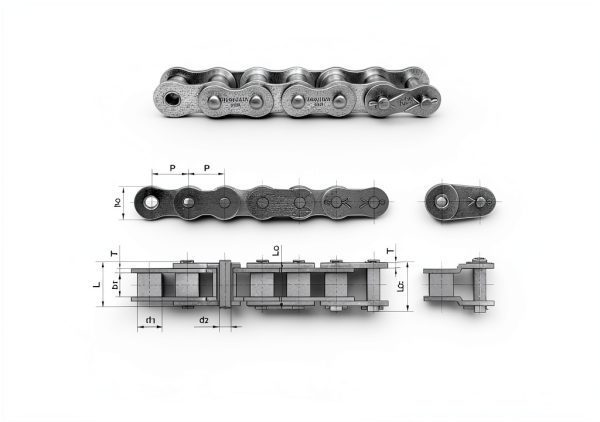 Jeremywell 41 Roller Chain 10 ft 2 Master Links for Go Karts, Bikes-6