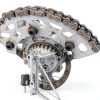 Jeremywell 40 Roller Chain 10 Feet with 2 Connecting Links for Go Karts, Mini Bikes, Scooters, ATV, MTV, Dirt Bike and Other Industrial Machinery-5