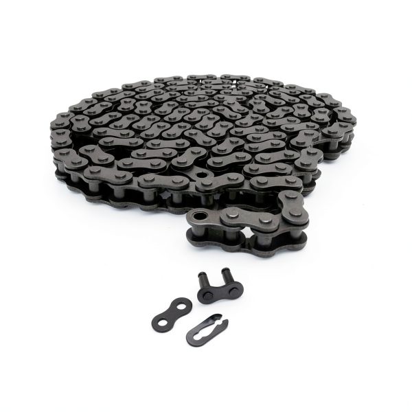 AZSSMUK 08A 40# Roller Chain 5ft 40Mn Carbon Steel MAXLER for Go‑Kart-2
